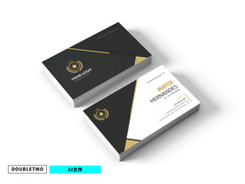 高端创意简约大气时尚商务名片