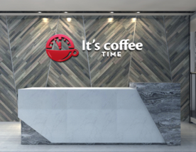 logo前台背景墙效果图贴图