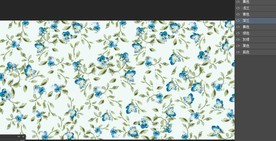 可以更改颜色蓝色小花