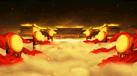 盛世国乐开元盛世 舞台背景视频