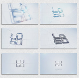 金属质感LOGO片头AE模板