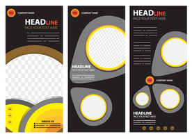 易拉宝模板设计