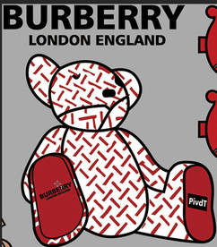 熊 个性 潮牌烫画 熊猫 前胸