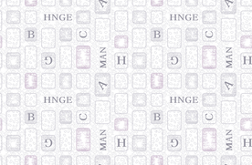 大牌抽象几何格子字母乱花