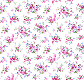 大牌精美抽象花卉碎花