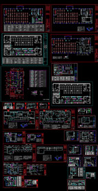 酒店餐厅厨房平面CAD图纸