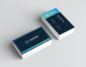 高端创意简约大气时尚商务名片