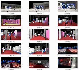 经销商会场3D设计