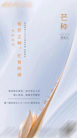 地产芒种单图朋友圈