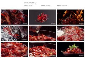 美味美食麻辣小龙虾制作过程