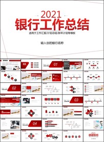 银行理财计划总结汇报分析ppt