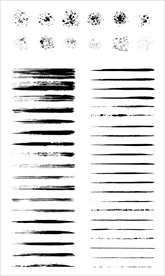 60款斑驳矢量AI笔刷