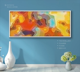 油画抽象画 时尚油画