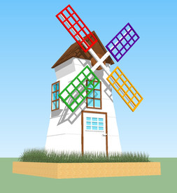 草图风车