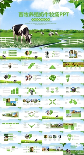 畜牧业养殖生态农业养殖PPT
