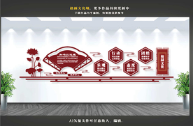 校园文化墙 学校文化