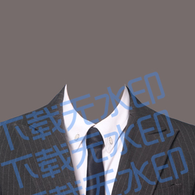 证件照西装模板