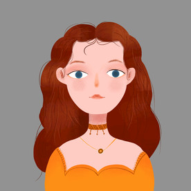 手绘卡通人物头像