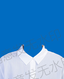 白色衬衫素材