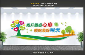 心理咨询文化墙