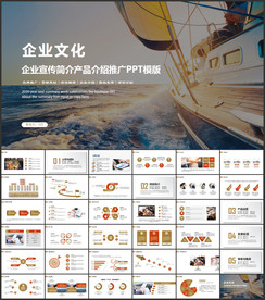产品宣传公司介绍PPT模板