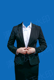 女性形象照半身衣服素材
