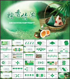 端午节PPT模板