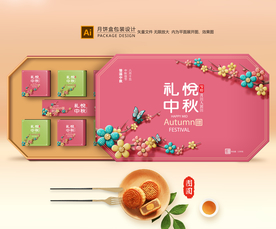 月饼包装 月饼礼盒