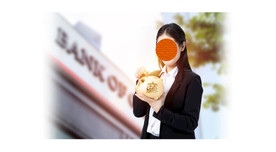 金融商务美女素材