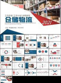 仓储物流管理介绍ppt模板