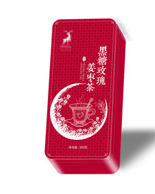 黑糖玫瑰姜枣茶