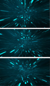 粒子穿梭时空隧道背景视频