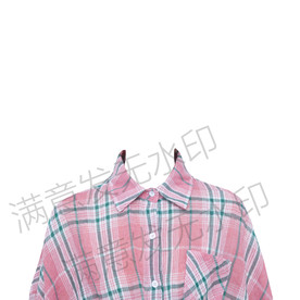 女性格子衬衫