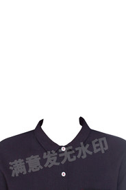 证件照黑色衬衫