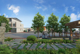 村庄广场规划效果图