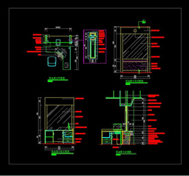 CAD 银行现金窗口-收款处