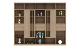 书柜花瓶3d模型