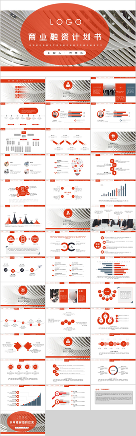 商业融资计划书PPT