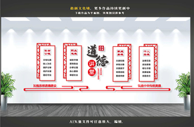 道德讲堂文化墙