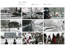 杭州雪景杭州西湖景色冬天冬季雪