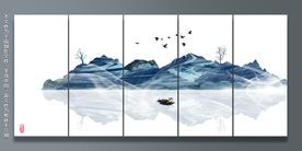 客厅山水画
