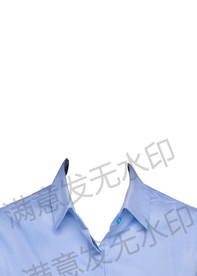 证件照蓝色衬衫