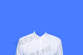 证件照白衬衫