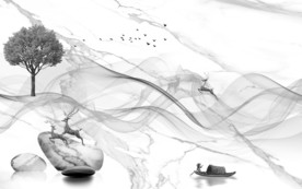 高清 大气装饰画 TIF分层