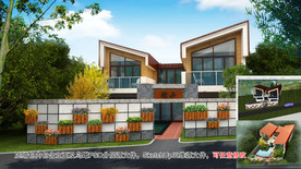 乡村别墅 含三维模型