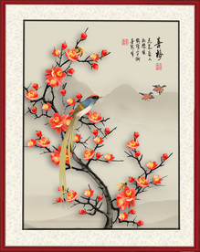 竖版装饰画