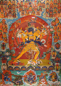 时轮金刚 藏传佛教 唐卡