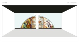 玻璃橱窗贴花图案设计