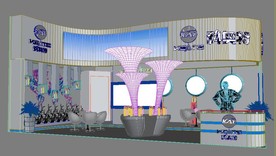 展台 3d展览设计