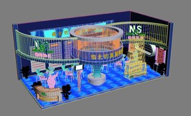 展台 3d展览设计